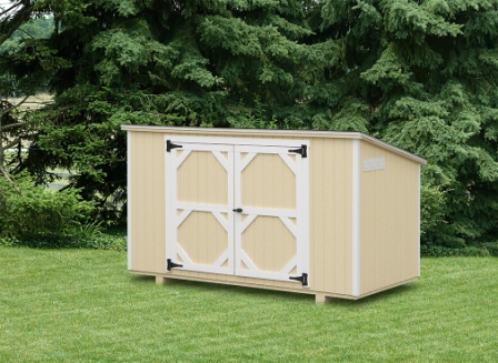 Outdoor Trash Can Storage Shed Plans