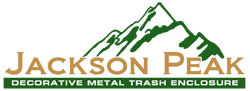 Jackson Peak Decorative Trash Bin