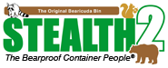 Stealth2 Bearproof Trash Can logo