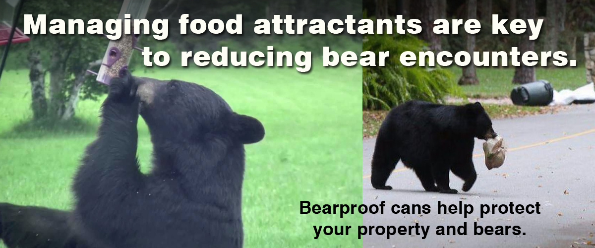 Bearproof Cans Protect Bears