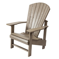 Beige Adirondack Chair