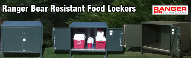 Ranger food storage lockers