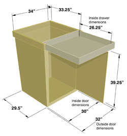 enclosure dimensions